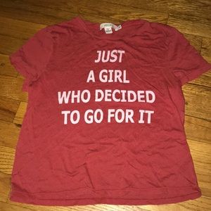 Alice and Olivia “AOLA” tee